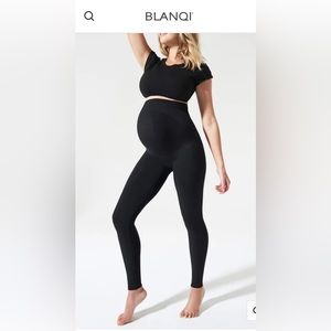 Blanqi maternity belly supports leggings